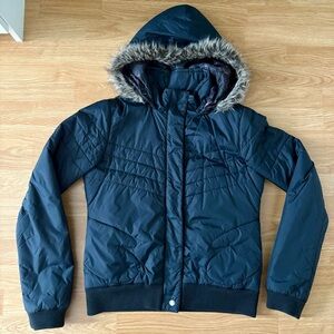 Volcom Y2K Black Puffer Jacket